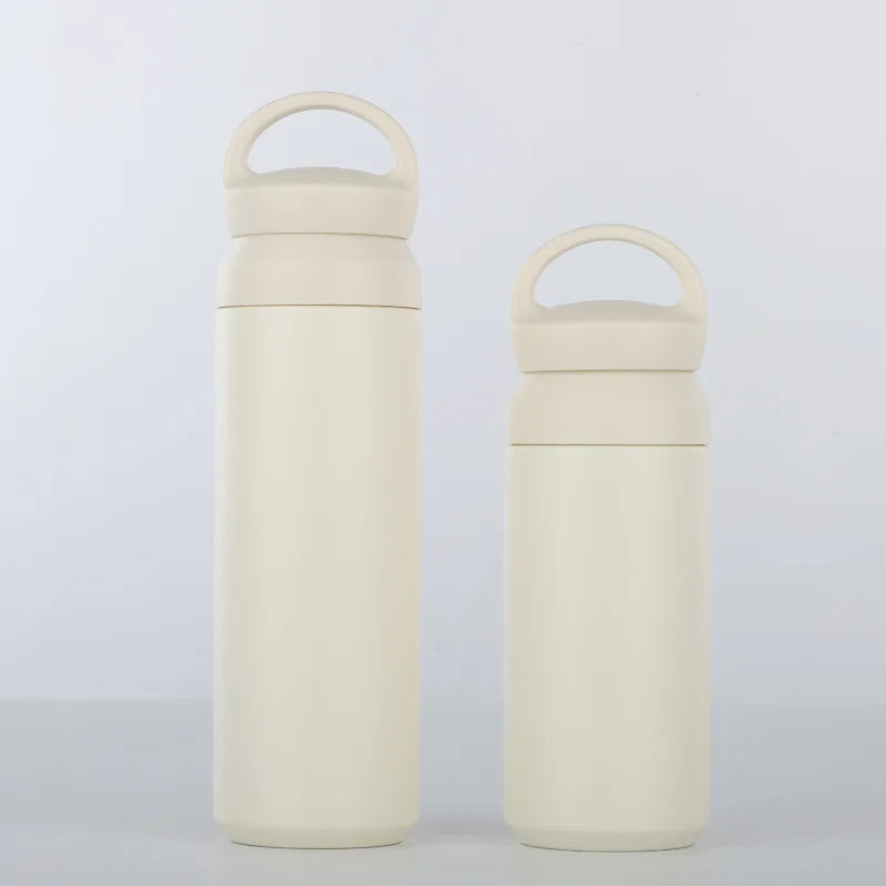 Reusable Japan Style Insulated Stainless Steel Tumbler with Handle