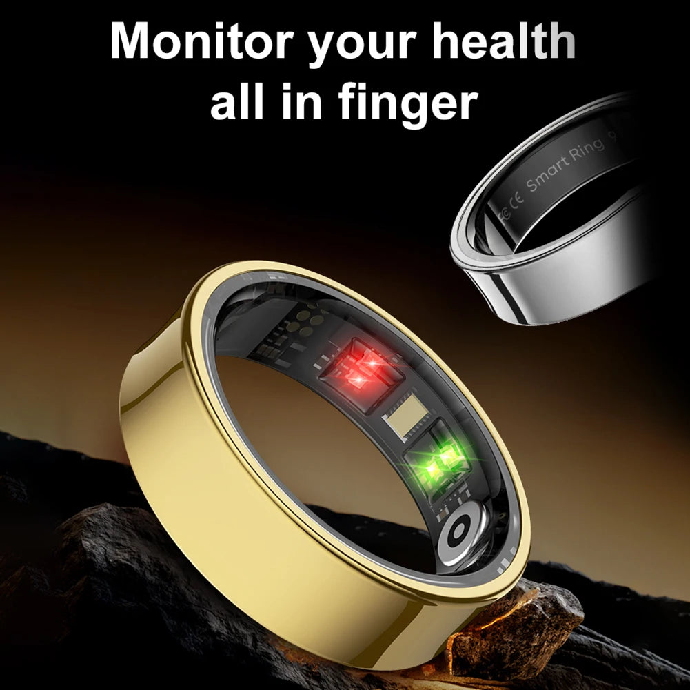 2024 R09 Smart Ring Health Monitor for Xiaomi Samsung Phone