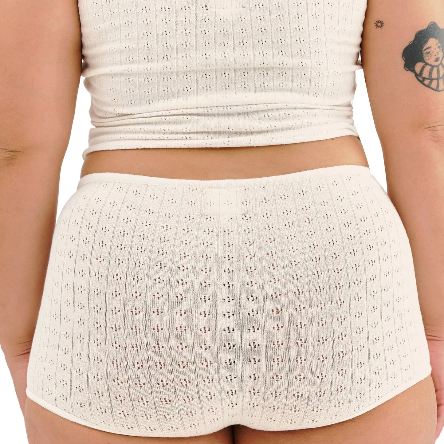 Women’s Bow Sleeveless Camisole and Elastic Shorts Pajama Set