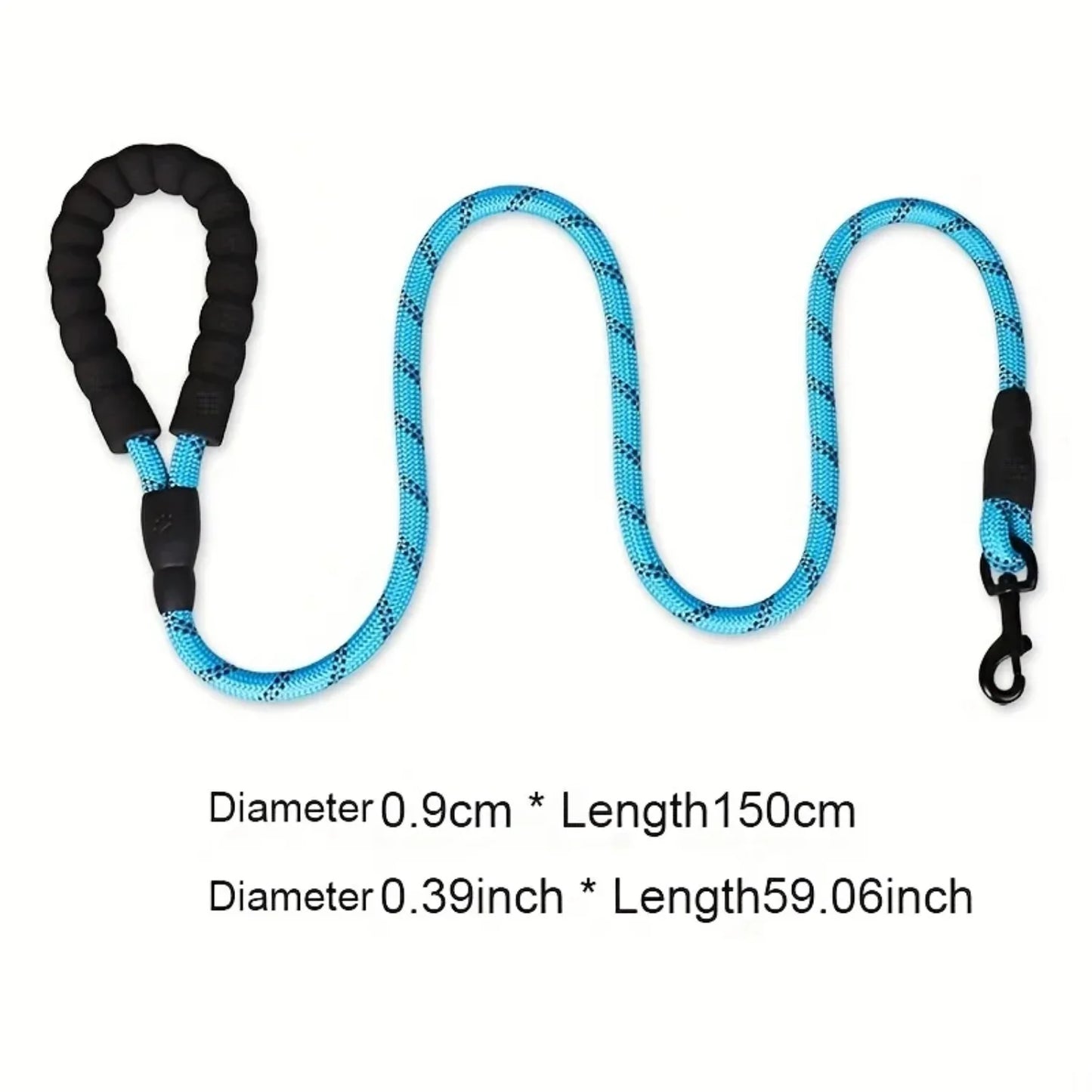 1.5m Pet Leash with Reflective & Comfortable Padded Handle Small, Medium and Large Dogs Accessories for dogs Dog treats Pets