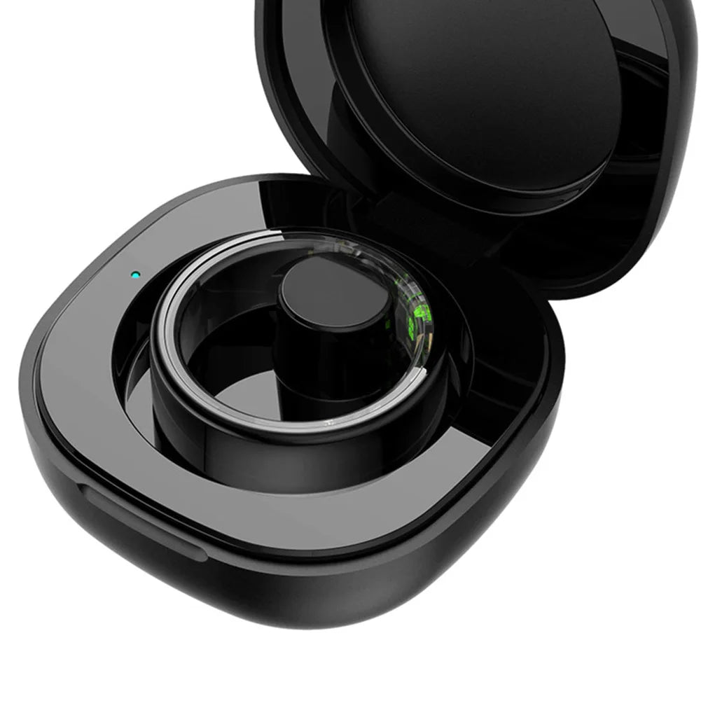 1-10pcs for R02/R03/R06 Smart Ring Wireless Charging Case 200mAh Type-C Portable Wireless Charger Case Cradle Dock Station