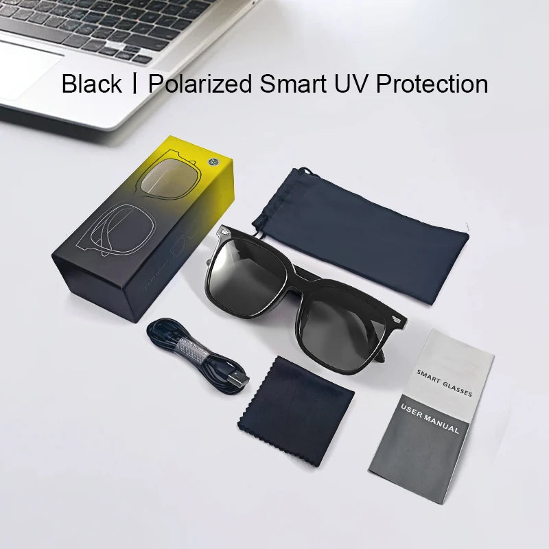 Smart Bluetooth Audio Glasses for Music and Calls