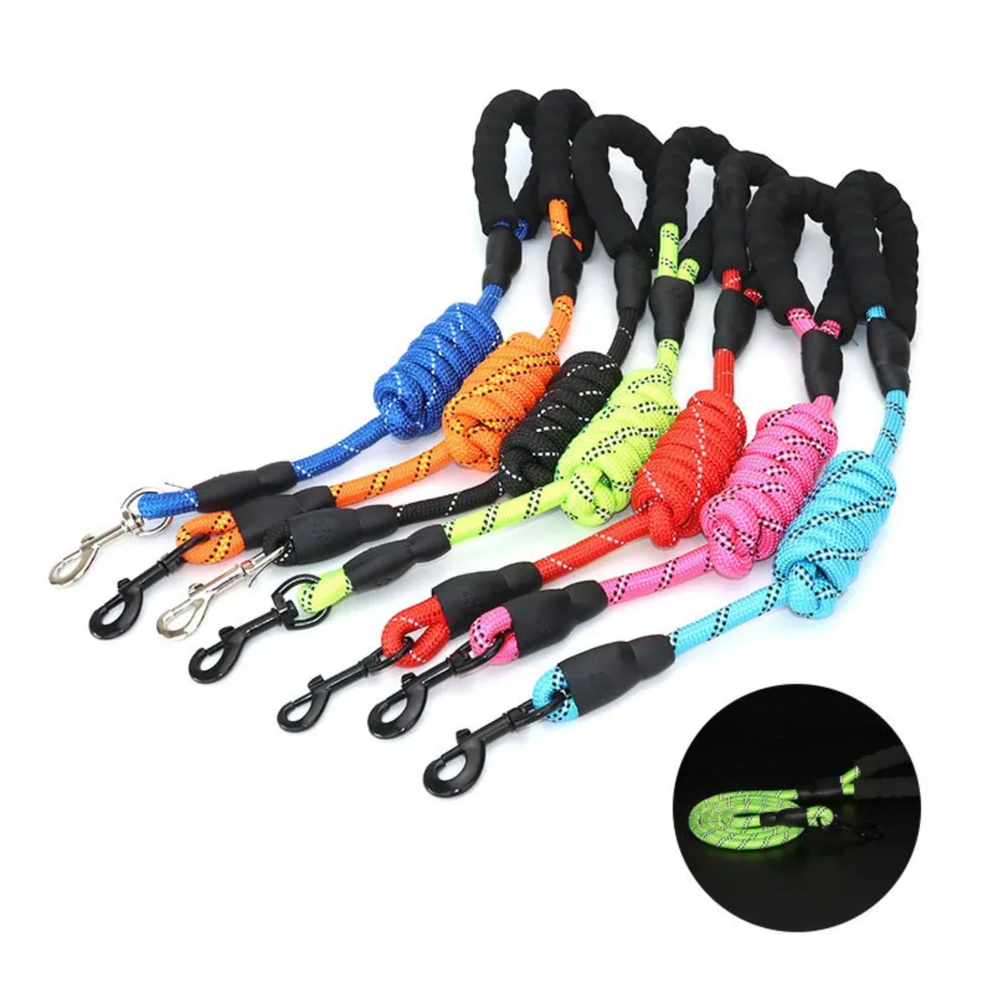 1.5m Pet Leash with Reflective & Comfortable Padded Handle Small, Medium and Large Dogs Accessories for dogs Dog treats Pets