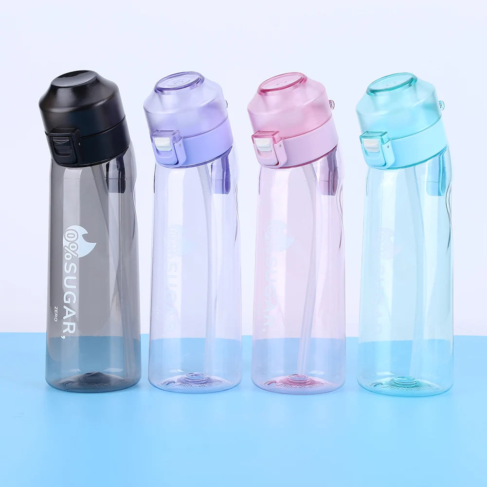 650ML Reusable Water Bottle with Straw for Sports and Travel