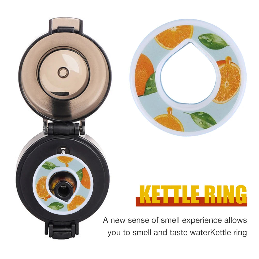 7 or 14-Piece Multi-Flavor Water Cup Fragrance Rings for Flavored Drinking Bottles