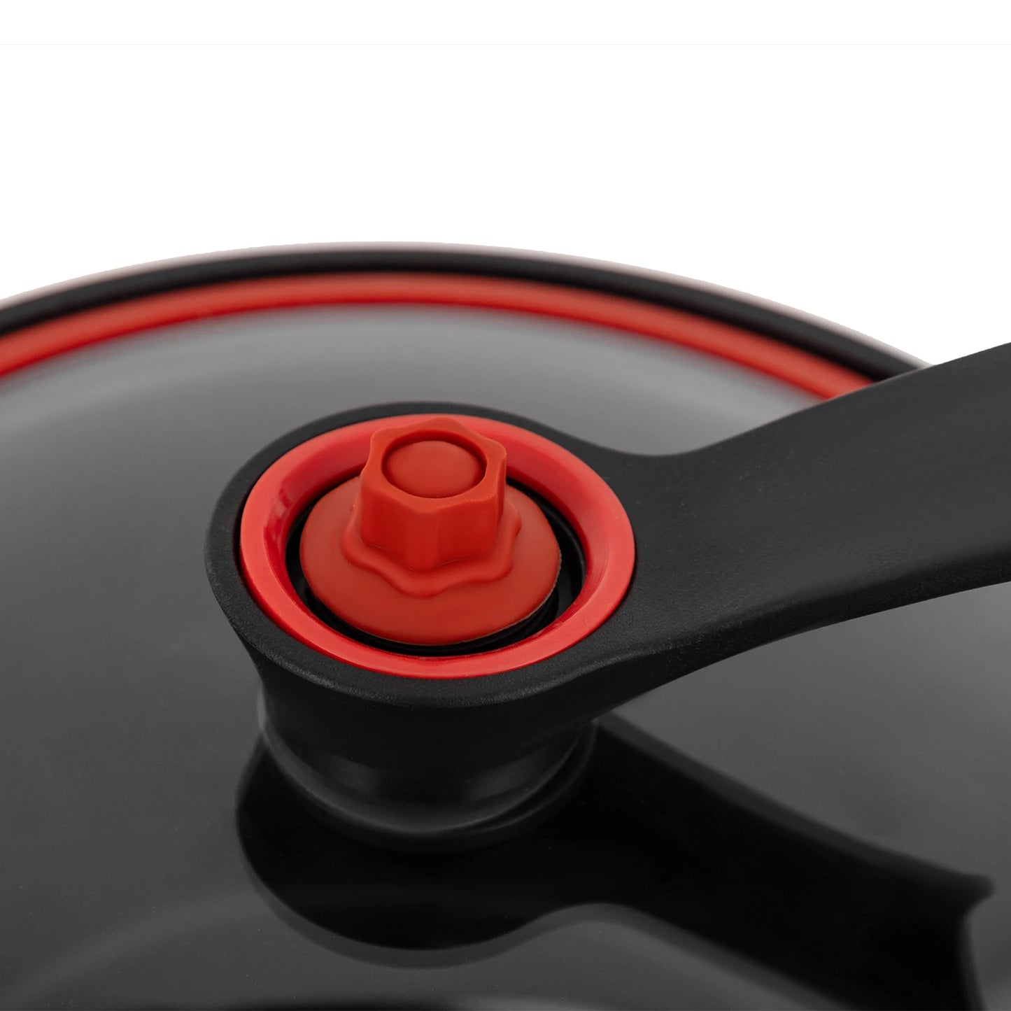 Red Stainless Steel Micro Pressure Cooker for Quick Meals