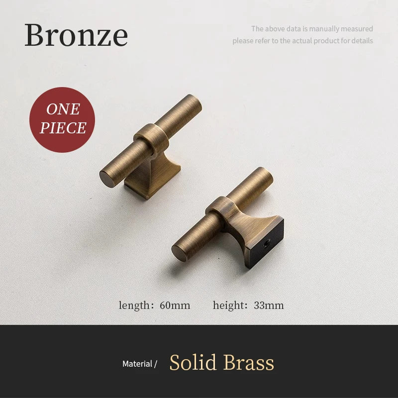 Antique Brass Cabinet Knobs Retro Furniture Handles for Home