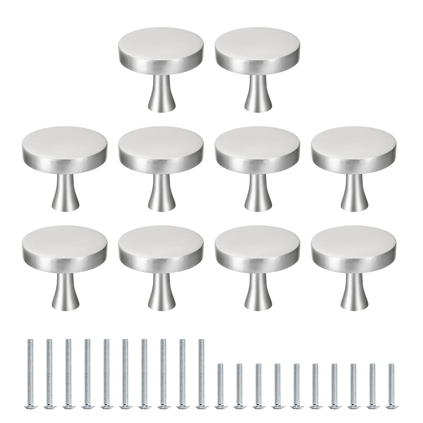 Round Cabinet Knobs for Kitchen and Cupboard Drawer Pulls