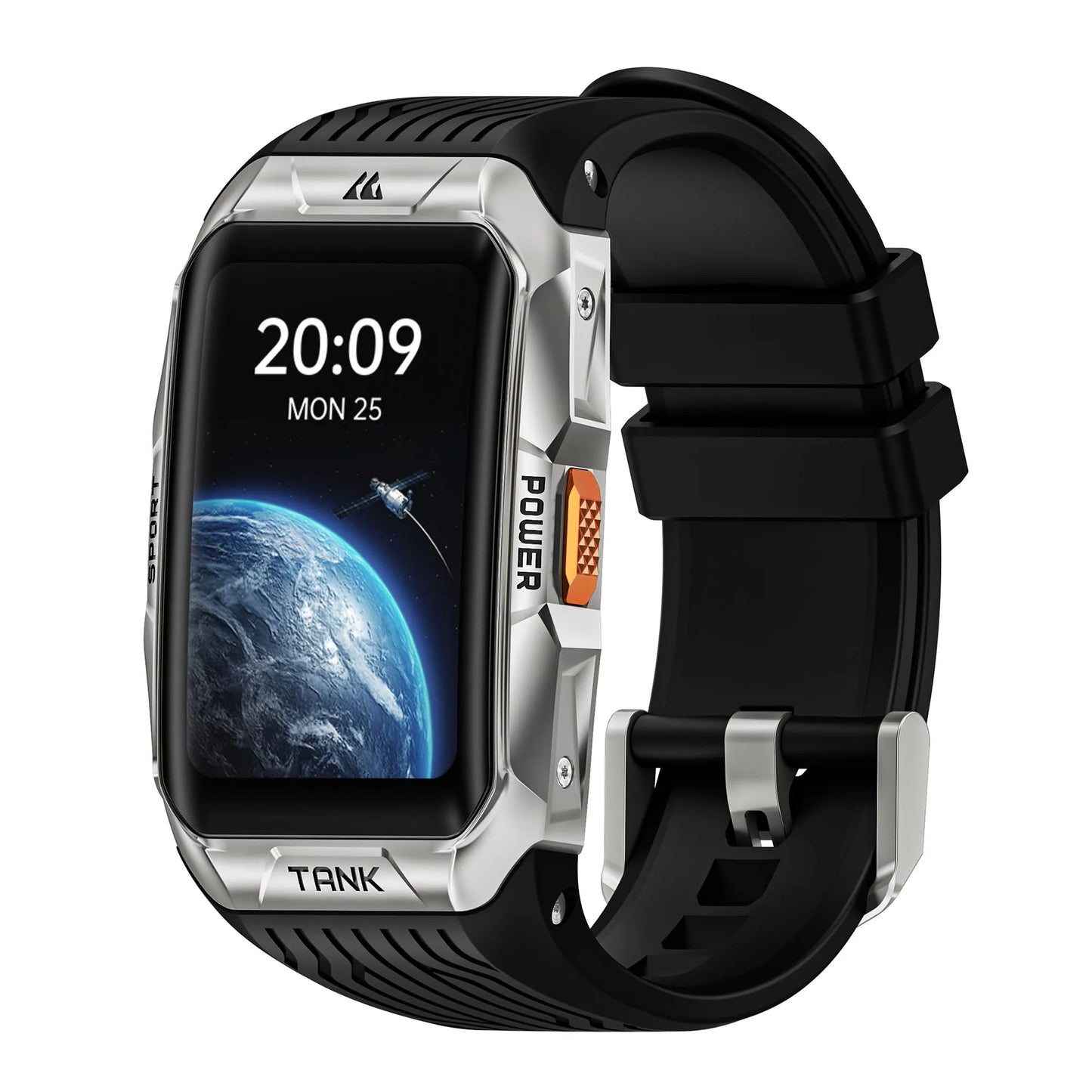 2025 KOSPET TANK X2 Ultra GPS Smart Watch For Men 3D Curved Screen Stainless Steel Body