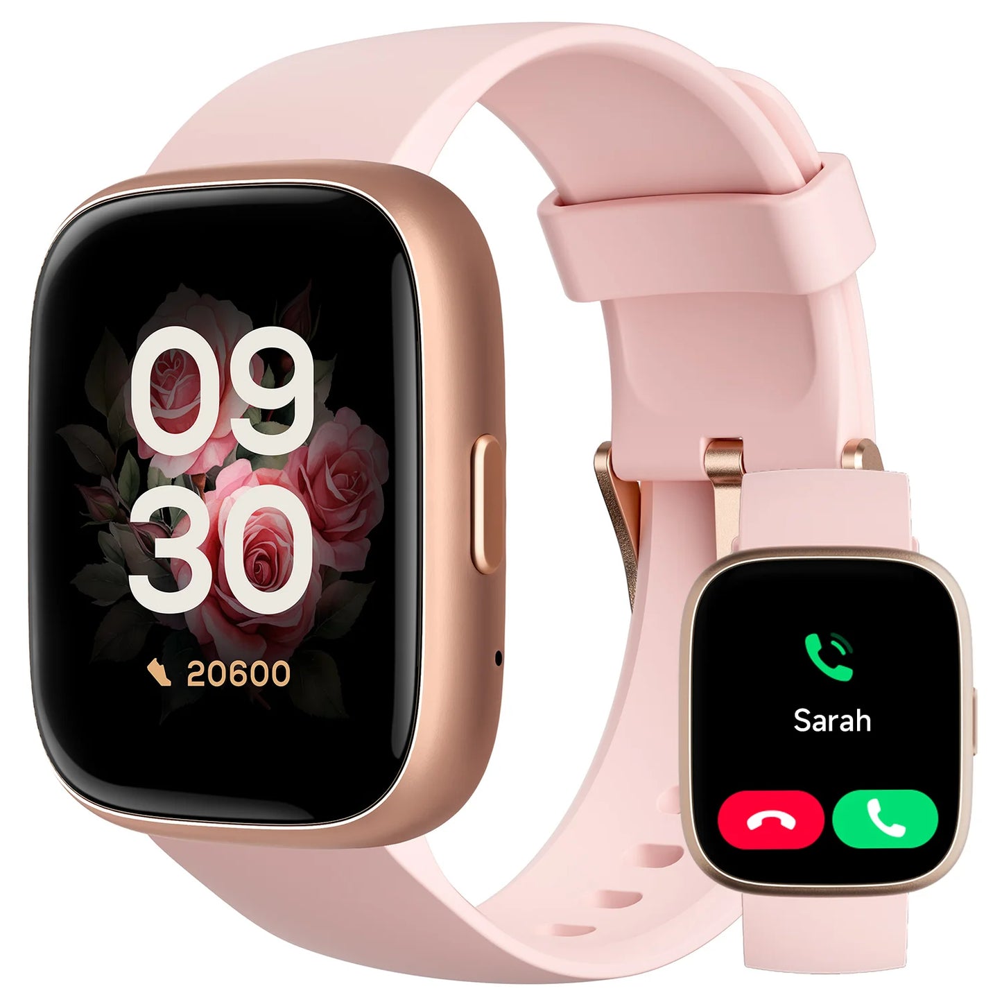 Alexa Built-in TOOBUR Smart Watch Heart Rate Monitor IP68 Waterproof Smartwatch