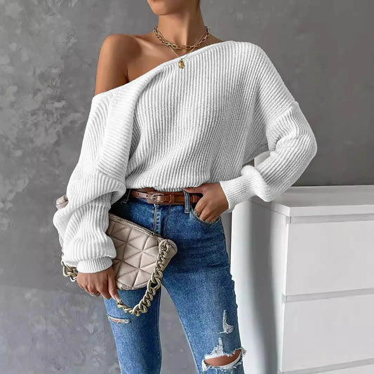 Women's New Backless Sweater Long Sleeved Women's Pullover Sweaters Dressy Classic Clothes for Women Graphic Sweaters for Men