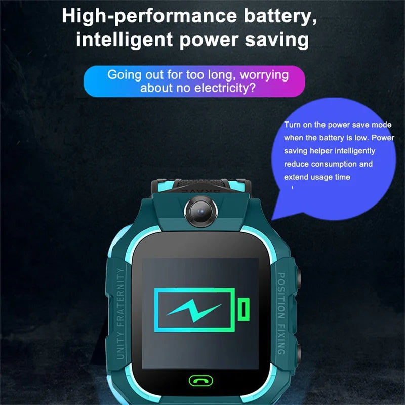 Z6 Kids SOS Smart Watch IP67 Waterproof GPS Tracker For Children