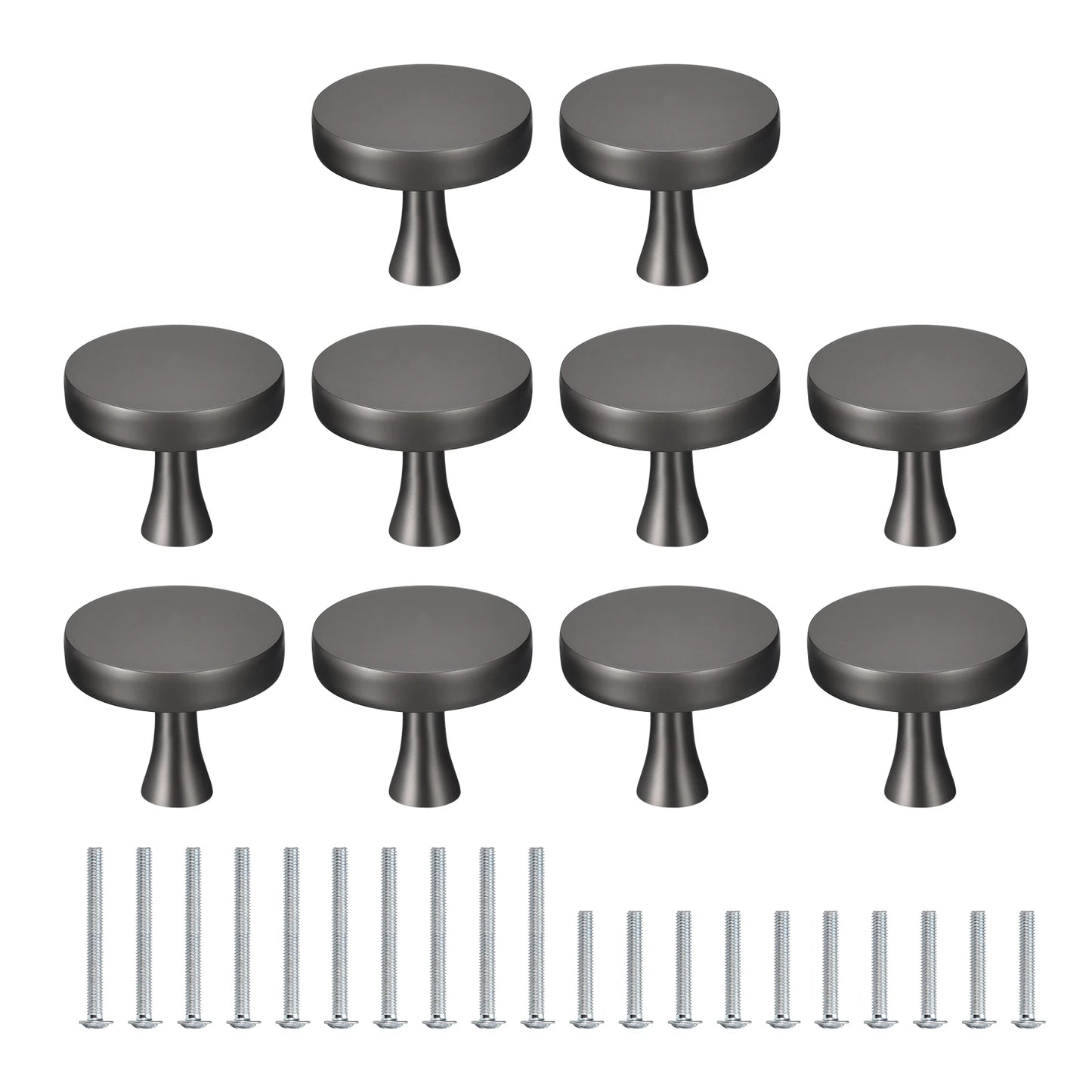 Round Cabinet Knobs for Kitchen and Cupboard Drawer Pulls