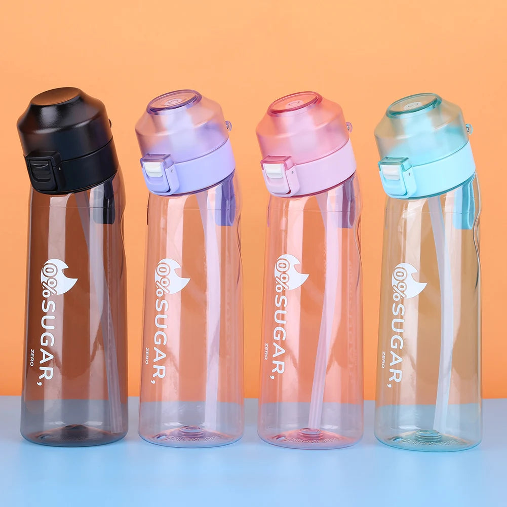 650ML Reusable Water Bottle with Straw for Sports and Travel