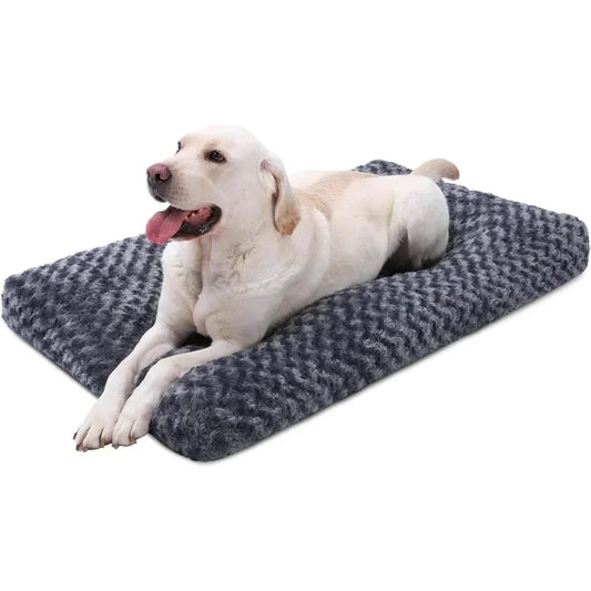 Deluxe Washable Dog Bed Comfy Anti-Slip Pet Sleeping Mat