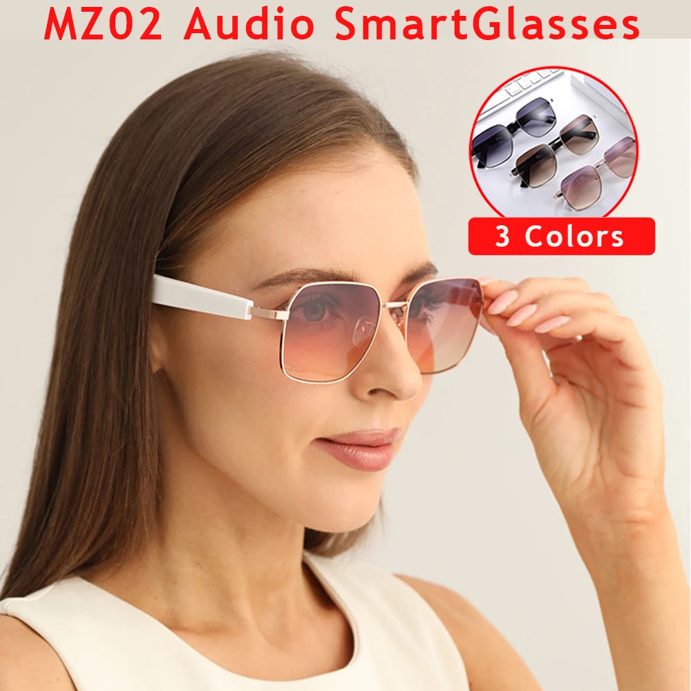 Smart Glasses with Bluetooth Speaker and Touch Control Technology