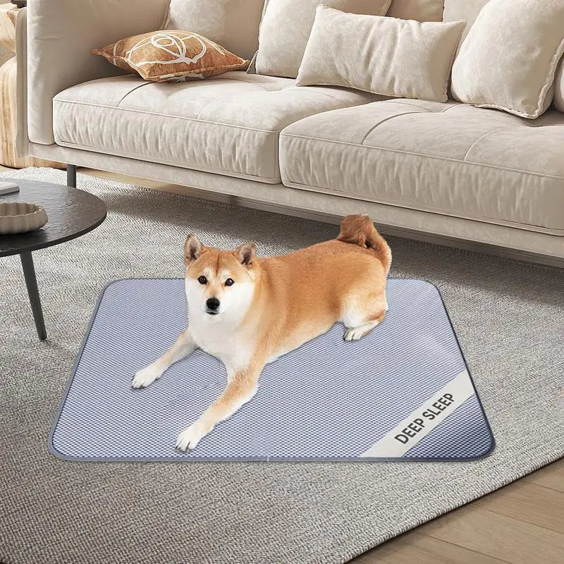 Dog Cooling Mat for Hot Weather Relief and Comfort