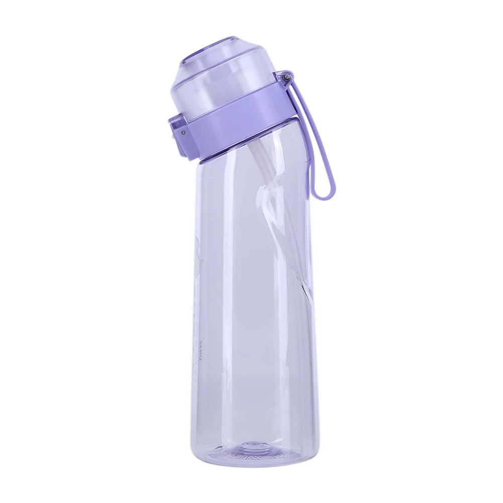 650ML Reusable Water Bottle with Straw for Sports and Travel