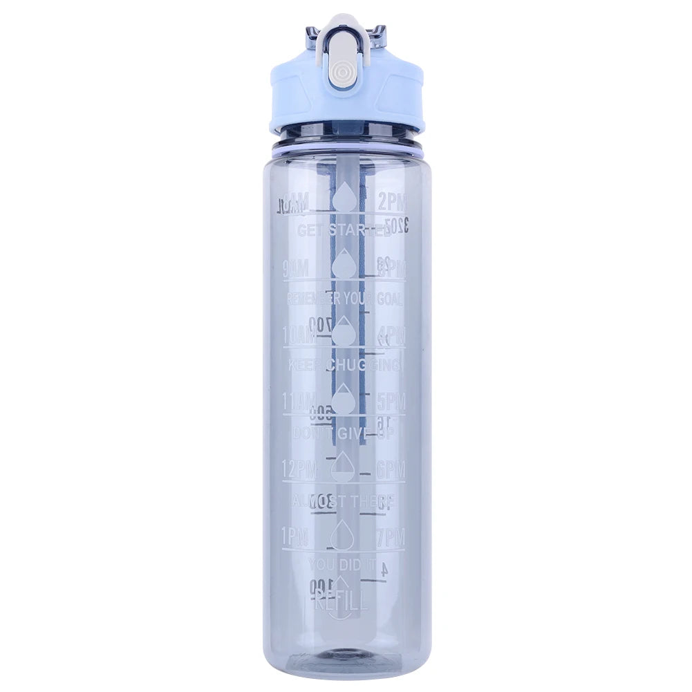 800ml Leakproof Sports Water Bottle for Outdoor Travel
