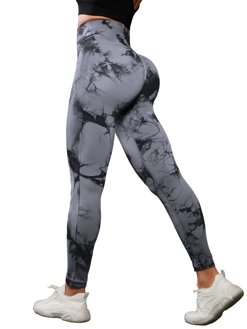Three Piece Women's High Waisted Scrunch Butt Leggings Set