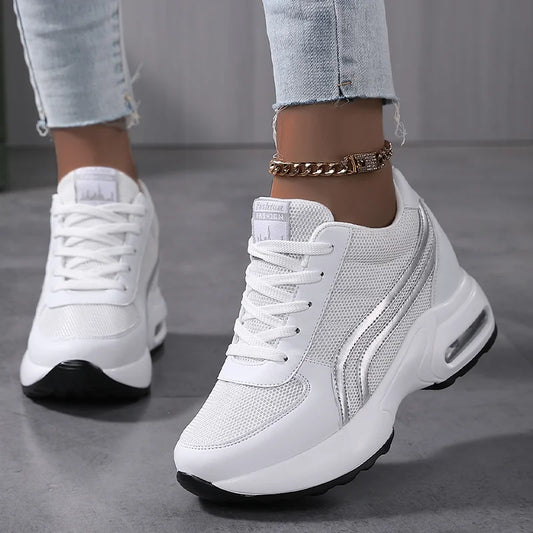 Women Air Cushion Sneakers for Casual Outdoor Activities