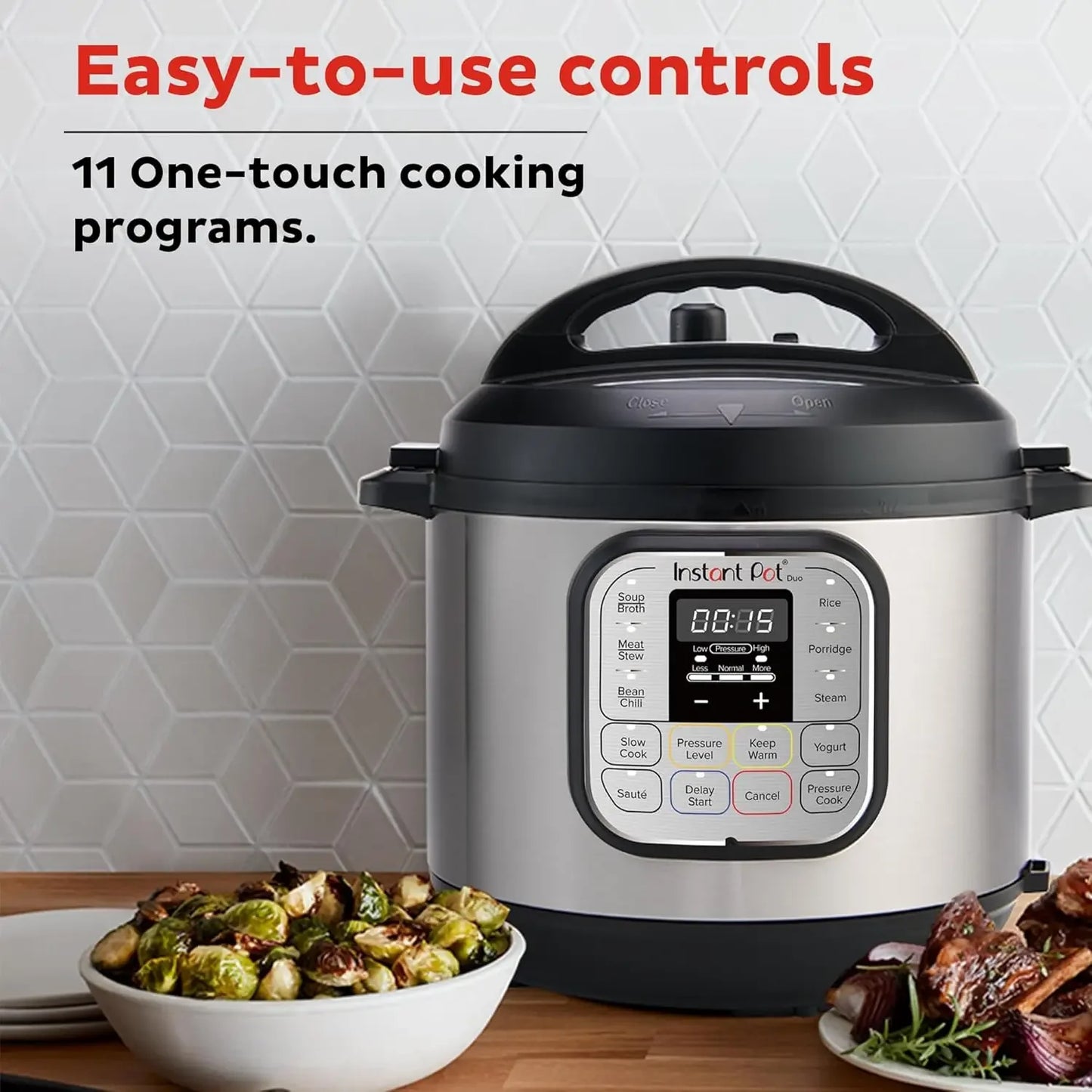 Duo 7-in-1 Mini Electric Pressure Cooker and Kitchen Helper