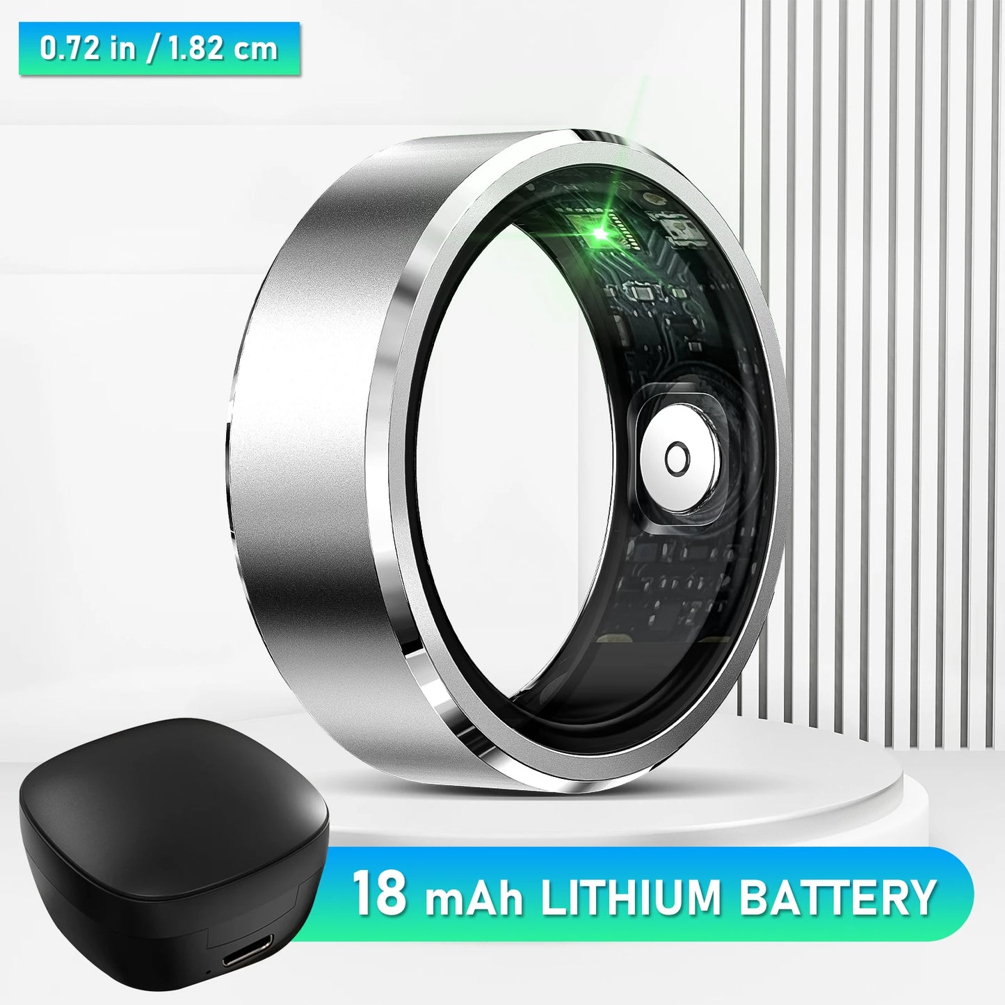 Smart Ring Health and Fitness Tracker