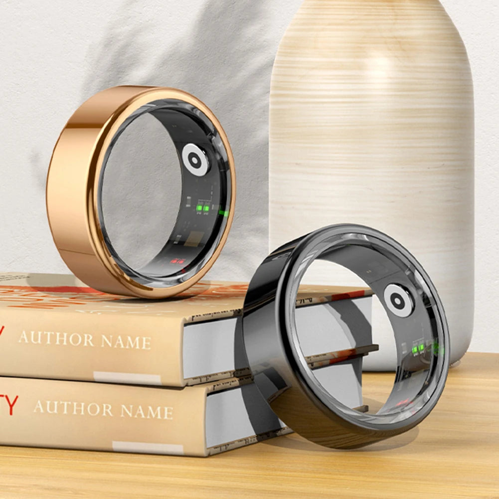 R02 Smart Ring Fitness Tracker IP68 Waterproof Health Monitor