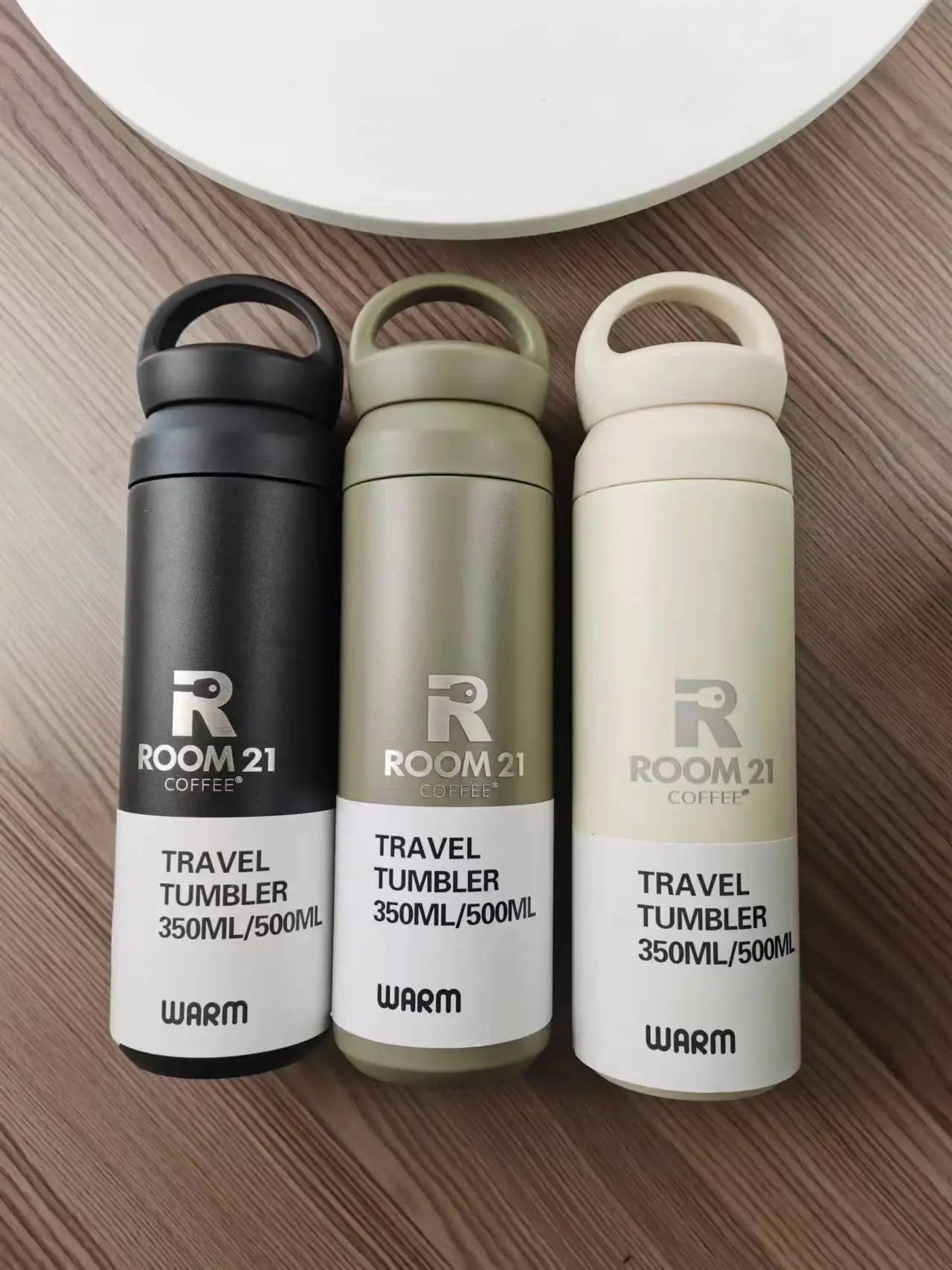 Reusable Japan Style Insulated Stainless Steel Tumbler with Handle