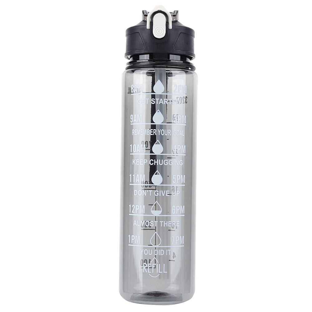 800ml Leakproof Sports Water Bottle for Outdoor Travel