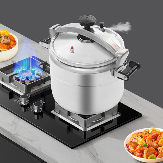 Aluminum Pressure Cooker with Safety Valve for Home and Commercial