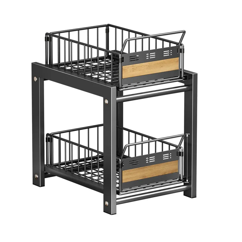 Multi-Functional Kitchen Sink Storage Rack for Organized Essentials