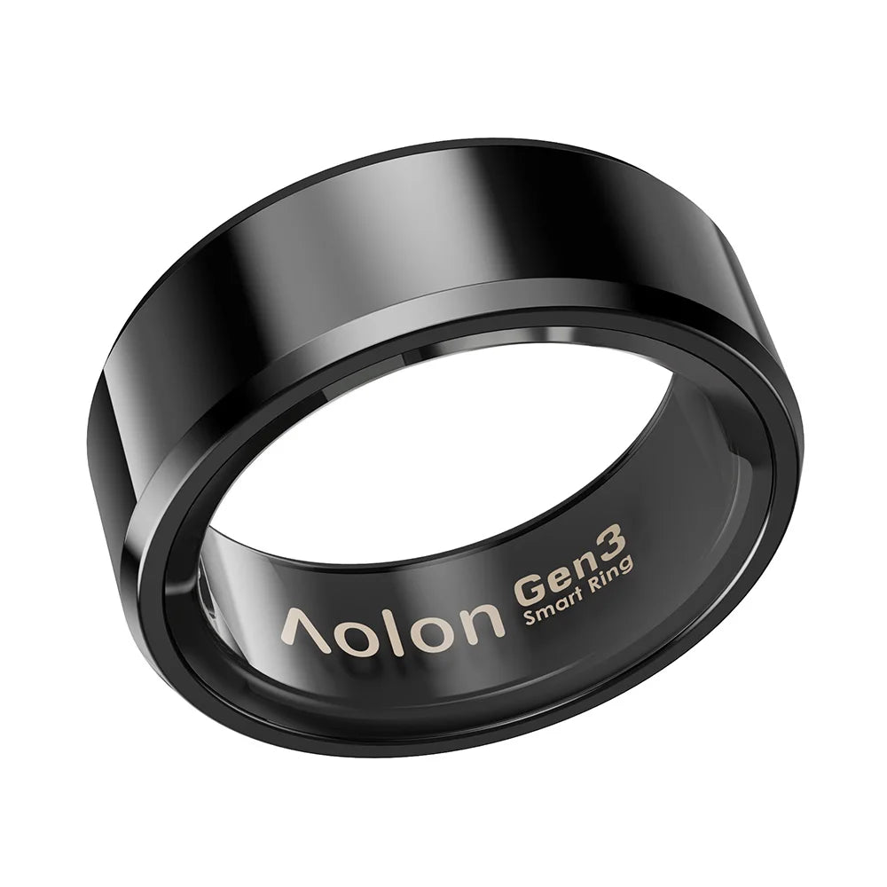 Aolon Gen3 Smart Ring Men Women Titanium Steel Health Monitor