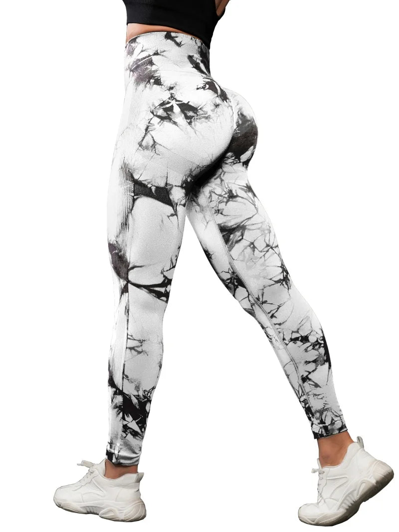 Three Piece Women's High Waisted Scrunch Butt Leggings Set