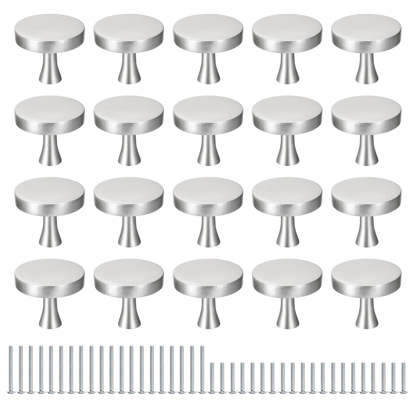 Round Cabinet Knobs for Kitchen and Cupboard Drawer Pulls