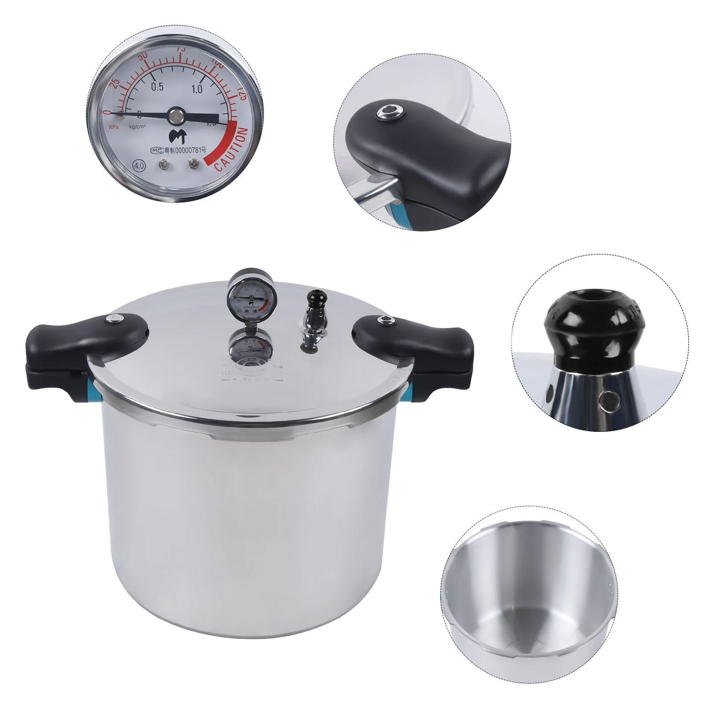 Thickened Explosion Proof Pressure Cooker for Safe Cooking