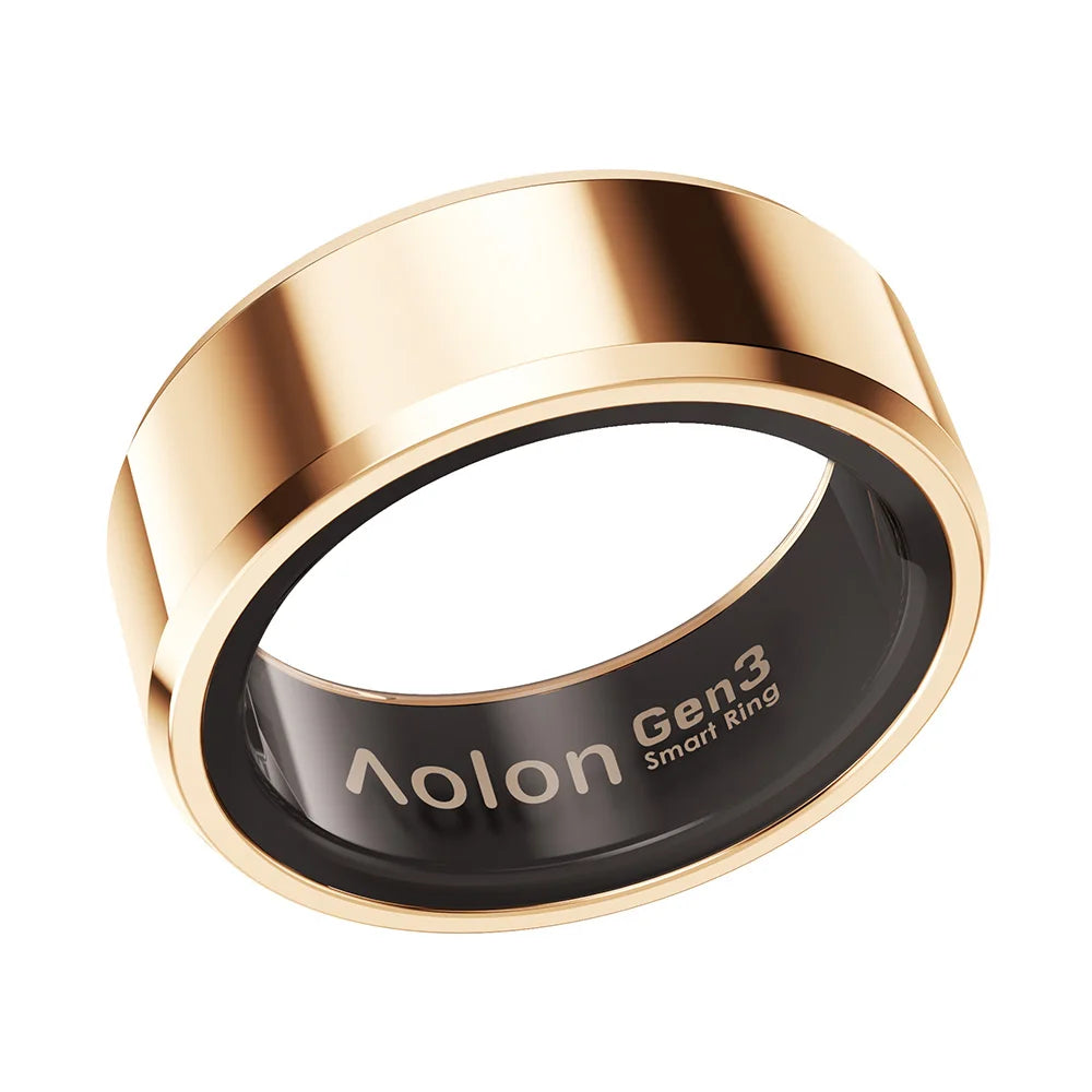 Aolon Gen3 Smart Ring Men Women Titanium Steel Health Monitor