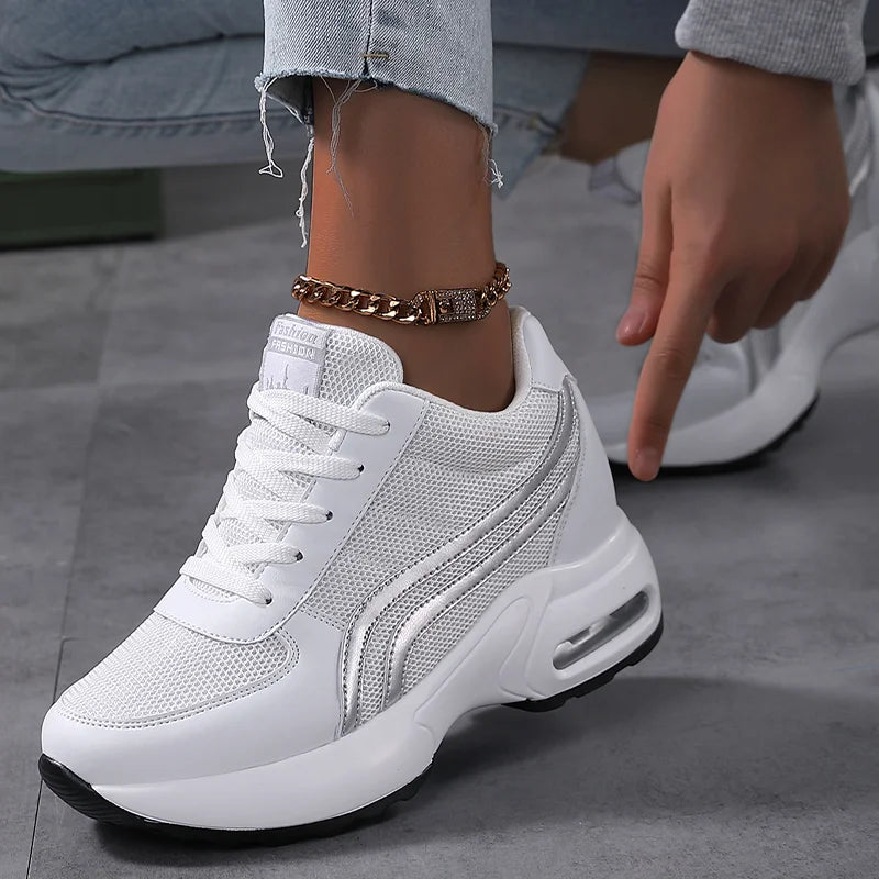 Women Air Cushion Sneakers for Casual Outdoor Activities
