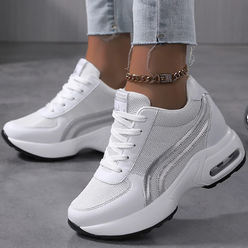 Women Air Cushion Sneakers for Casual Outdoor Activities