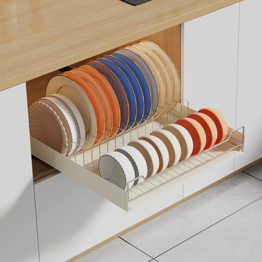 Pull Out Cabinet Organizer Slide Out Dish Drying Rack