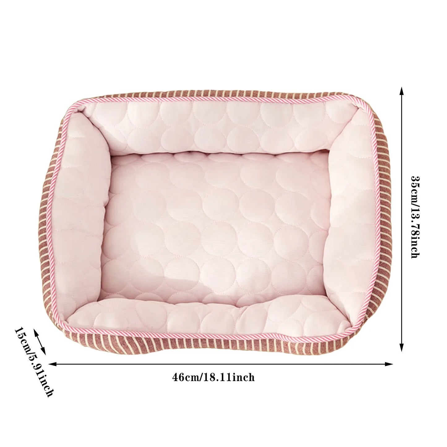 Small Pet Bulk Summer Mat For Dogs Cats Pet Self Mat Soft Rectangle Washable Bed Wooden Pet For Outside To Build