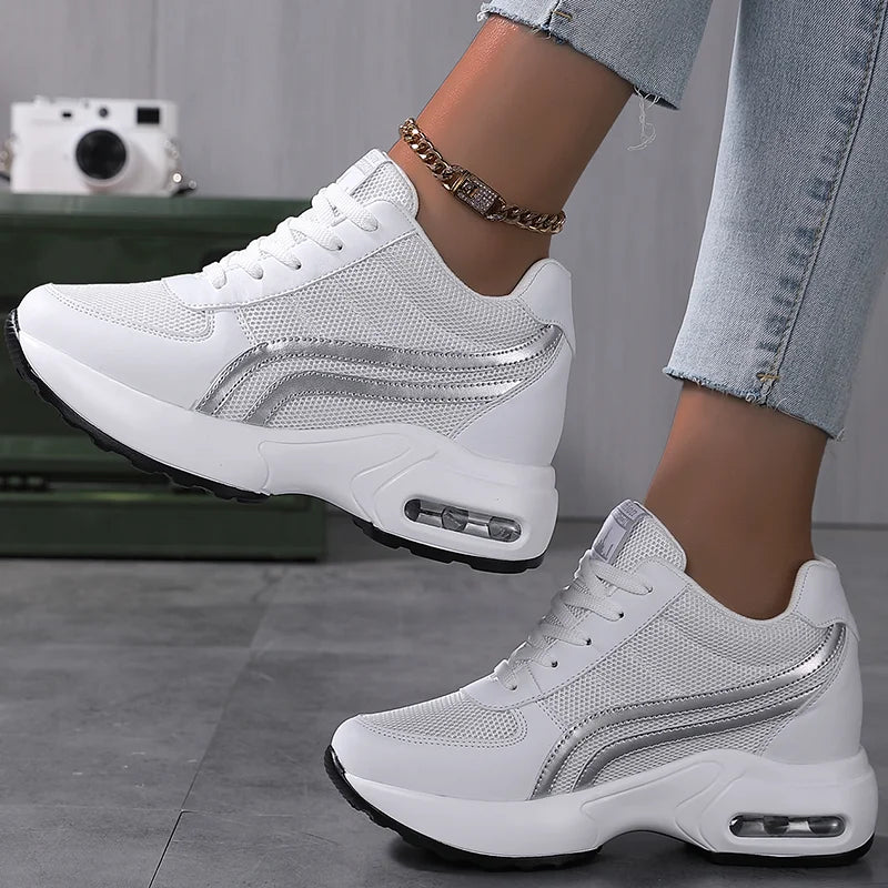 Women Air Cushion Sneakers for Casual Outdoor Activities